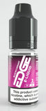 EDGE Core Premium E-liquids available in 3mg, 6mg, 12mg and 18mg Strengths