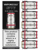 VAPORESSO GTi COIL ATOMIZER COLLECTION PER PACK