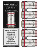 VAPORESSO GTi COIL ATOMIZER COLLECTION PER PACK