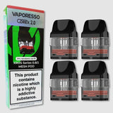 VAPORESSO REPLACEMENT XROS PODS COLLECTION PER PACK