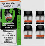 VAPORESSO REPLACEMENT XROS PODS COLLECTION PER PACK