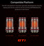 VAPORESSO GTi COIL ATOMIZER COLLECTION PER PACK