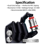 SMOK COIL ATOMIZER RPM2 COLLECTION PER PACK