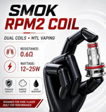 SMOK COIL ATOMIZER RPM2 COLLECTION PER PACK