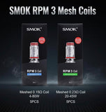 SMOK COIL ATOMIZER RPM3 COLLECTION PER PACK